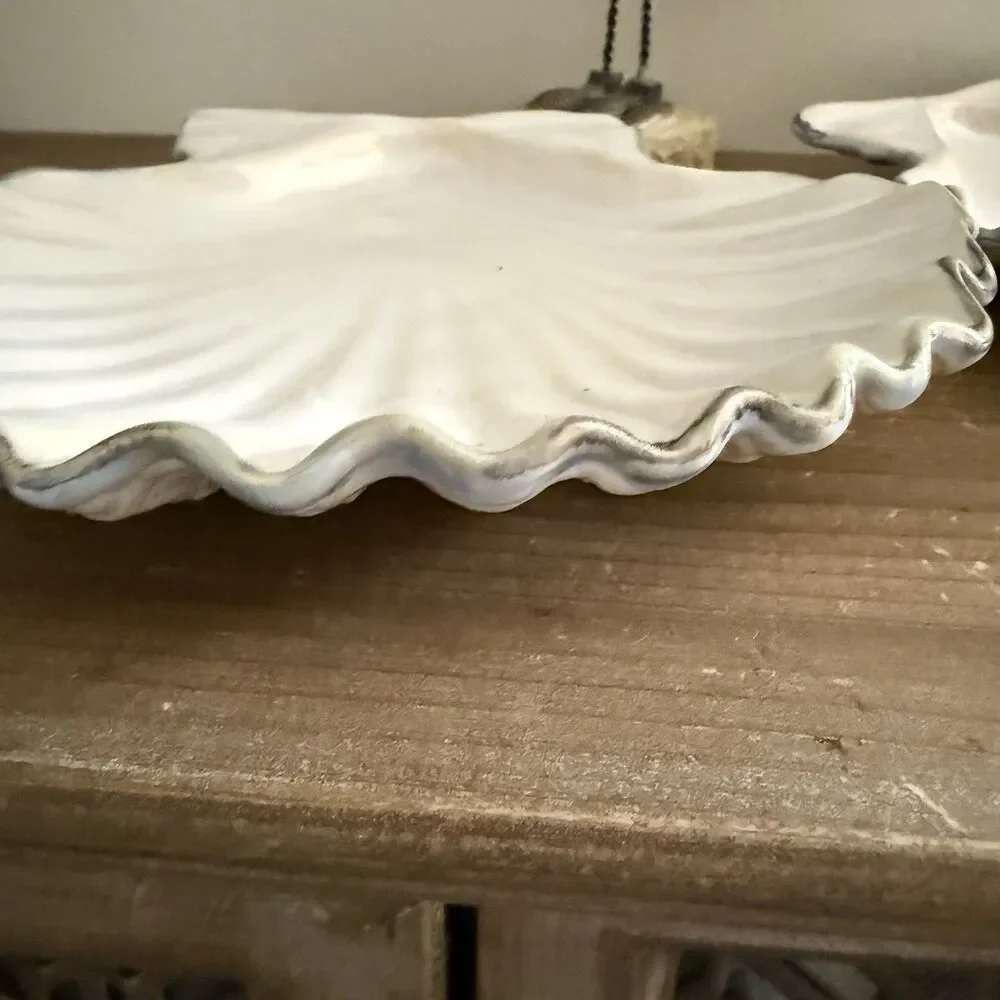 Set of 2 Pottery Barn Under The Sea Plates 9” Dish Nautical Coastal Beach Decor